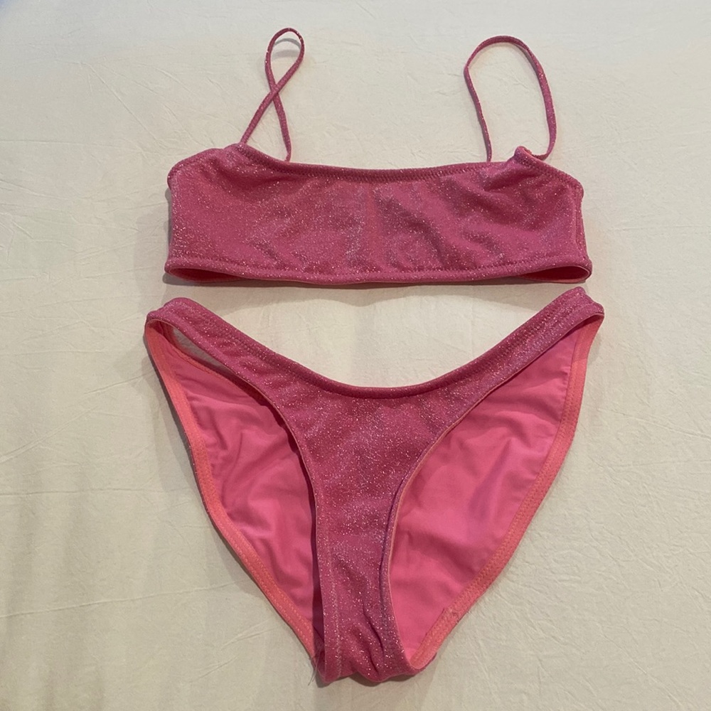 Triangl Swimwear Pink Bikini Set